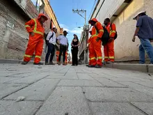 Calles en el oriente de Cali se transforman con adoquines hechos con material reciclado