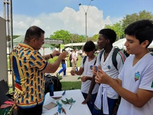 Más de 3500 estudiantes de colegios oficiales y privados de Cali participaron en la segunda jornada de la Ciudadela Educativa