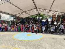 La institución educativa Cristóbal Colón celebró el VI Quilombo