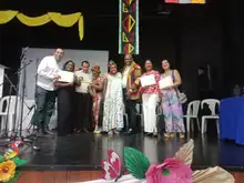 La institución educativa Cristóbal Colón celebró el VI Quilombo