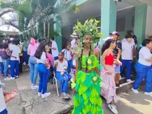La institución educativa Cristóbal Colón celebró el VI Quilombo