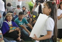 Todo un éxito fue la Ciudadela Educativa, en el marco de la COP16