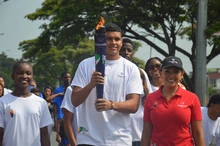 El fuego deportivo de los I Juegos Nacionales Juveniles llegó a Cali, una de las subsedes del certamen