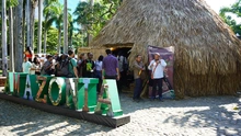 La maloca de los pueblos indígenas en la Zona Verde de la COP16: un encuentro con la biodiversidad y la cultura indígena