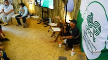 La maloca de los pueblos indígenas en la Zona Verde de la COP16: un encuentro con la biodiversidad y la cultura indígena