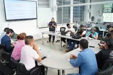 En mesa de trabajo, la ciudadanía participó activamente con miras a construir una movilidad segura y eficiente