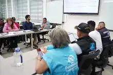 En mesa de trabajo, la ciudadanía participó activamente con miras a construir una movilidad segura y eficiente