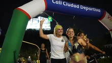 Alcalde Alejandro Eder pedaleó con los caleños en el regreso de la Ciclovida  nocturna 