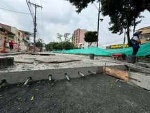 La calle 9 se recupera con rapidez: barrio Los Cámbulos tendrá su vía  lista a comienzos de diciembre