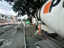 La calle 9 se recupera con rapidez: barrio Los Cámbulos tendrá su vía  lista a comienzos de diciembre