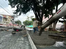 La calle 9 se recupera con rapidez: barrio Los Cámbulos tendrá su vía  lista a comienzos de diciembre