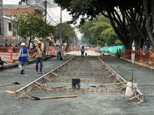 La calle 9 se recupera con rapidez: barrio Los Cámbulos tendrá su vía  lista a comienzos de diciembre