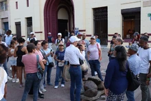 Caleños y visitantes disfrutaron de la riqueza cultural, histórica y patrimonial, en el recorrido peatonal por el centro de Cali