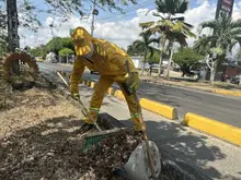 Cali florece: ‘Promotores Mi Cali Bella’ inician jornada de embellecimiento en la calle 13 entre carreras 50 y 56