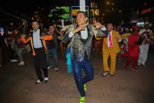 Cali se tomó Bogotá para lanzar la edición 67 Feria de Cali y atraer más visitantes: músicos, bailarines y artistas pusieron a bailar a la capital del país