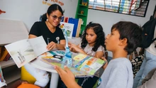 Institución educativa de La Buitrera estrena sala de lectura 