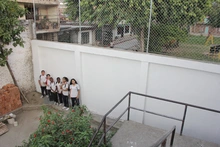 En Manuela Beltrán, un muro unió esfuerzos, voluntades y corazones
