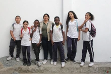 En Manuela Beltrán, un muro unió esfuerzos, voluntades y corazones
