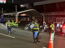 Balance positivo en materia de seguridad vial en la celebración de la Noche de Velitas en Cali