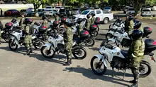 Se fortalecen las capacidades del Ejército y la Fuerza Aérea: Alcaldía de Cali entregó 24 motocicletas   