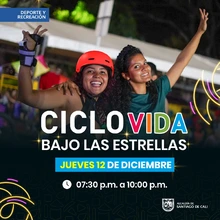 ‘Ciclovida bajo las estrellas’: vive una noche en movimiento y llena de energía 