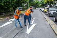 Cali avanza en la recuperación de la malla vial
