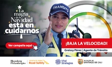 ‘Baja la velocidad’, nueva campaña de la Alcaldía de Cali con la cooperación internacional de Bloomberg Philanthropies