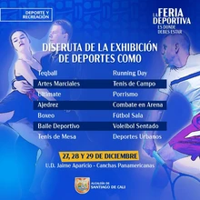 La ‘Feria Deportiva de Cali’ es donde debes estar: del 27 al 29 de  diciembre