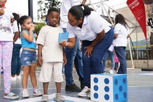 ‘Vivamos la Fiesta en Paz’ llegó con su mensaje de cultura ciudadana a las comunas 13, 14, 15 y 21 del oriente de Cali  