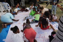 ‘Vivamos la Fiesta en Paz’ llegó con su mensaje de cultura ciudadana a las comunas 13, 14, 15 y 21 del oriente de Cali  