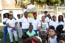 ‘Vivamos la Fiesta en Paz’ llegó con su mensaje de cultura ciudadana a las comunas 13, 14, 15 y 21 del oriente de Cali  
