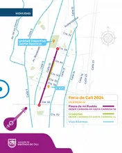 Conozca el ‘Plan de Desvíos’ para disfrutar la ‘67 Feria de Cali’