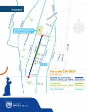 Conozca el ‘Plan de Desvíos’ para disfrutar la ‘67 Feria de Cali’