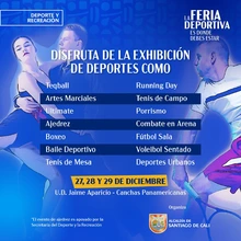 Vive la ‘Feria Deportiva’ desde el 27 de diciembre, porque ‘Cali es donde debes estar’