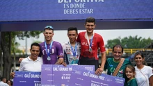 Los internacionales Santiago Buitrago y Diana Peñuela se quedaron con el Gran Prix de Ciclismo de la Feria Deportiva de Cali