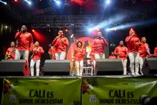 Miles de personas gozaron con el Grupo Niche y Willy García en la tarima ‘Cali es donde debes estar’ de la Calle de la Feria en el cierre del evento 