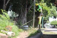 12 millones de metros cuadrados de áreas verdes se están atendiendo durante el primer ciclo de corte de césped en el 2025