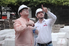 Alcalde de Cali supervisa obras de infraestructura escolar con inversión de $13.500 millones