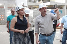 Alcalde de Cali supervisa obras de infraestructura escolar con inversión de $13.500 millones