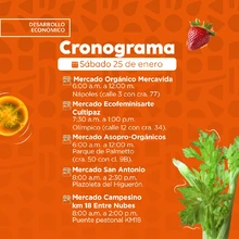 ¡Regresan los Mercados Campesinos en Cali!