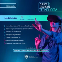 Alcaldía ofrece cursos gratis en tecnologías para todos los ciudadanos desde los ocho años de edad