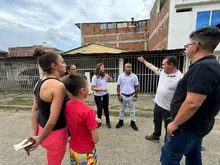 Alcalde Eder se compromete con Ciudad Modelo: sus vías tendrán recuperación a corto, mediano y largo plazo