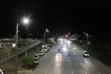 Recuperan 1.150 luminarias led en la calle 70: ya son 25 mil instaladas durante la Administración del alcalde Eder