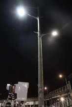 Recuperan 1.150 luminarias led en la calle 70: ya son 25 mil instaladas durante la Administración del alcalde Eder