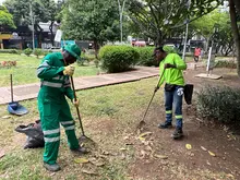 Alcaldía de Cali apuesta por la cultura ciudadana: así fue la jornada ‘Yo  cuido y mantengo mi parque limpio’ en San Fernando