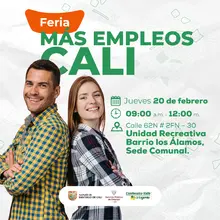 Más de 600 oportunidades laborales en la primera feria de empleo Más Empleos Cali de 2025 