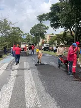 Avanza la recuperación de vías: más de 10 barrios son beneficiados con la recuperación de la Calle 52N