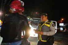 Movilidad refuerza operativos contra piques ilegales en el kilómetro 18 para reducir siniestralidad