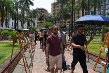 ‘Colombia Birdfair’ se tomó la Plaza de Cayzedo: caleños y visitantes aprendieron sobre aves en el primer día del evento