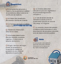 RequisitosMejoramientoVivienda